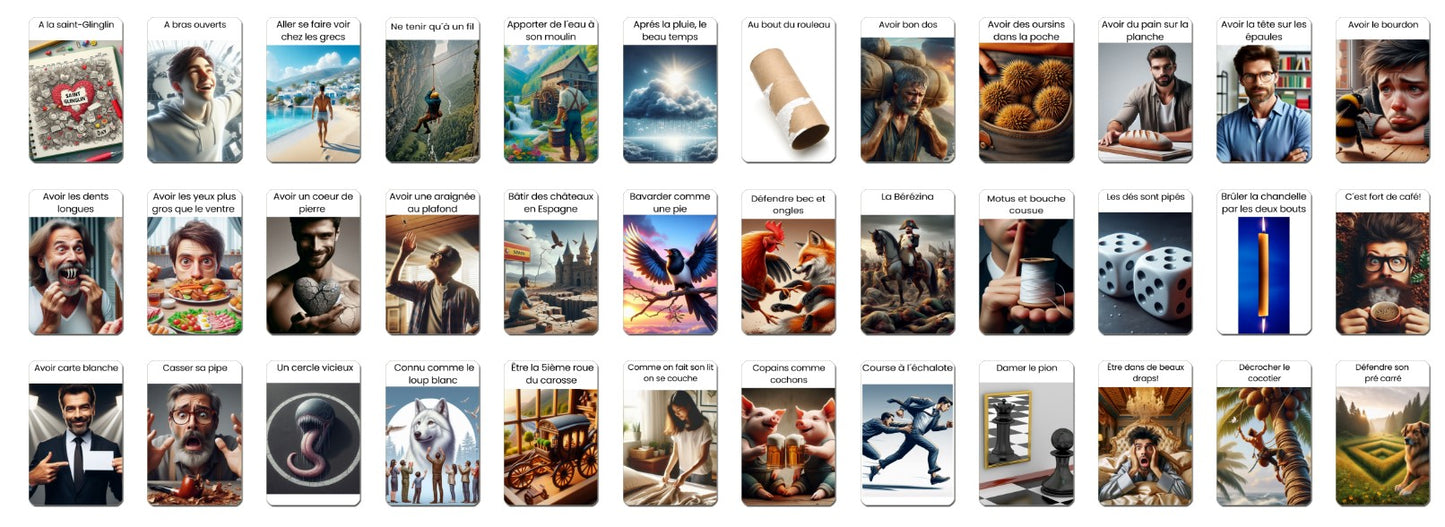 Oracle des expressions - 110 cartes