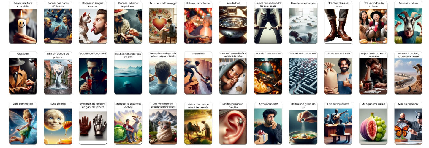 Oracle des expressions - 110 cartes