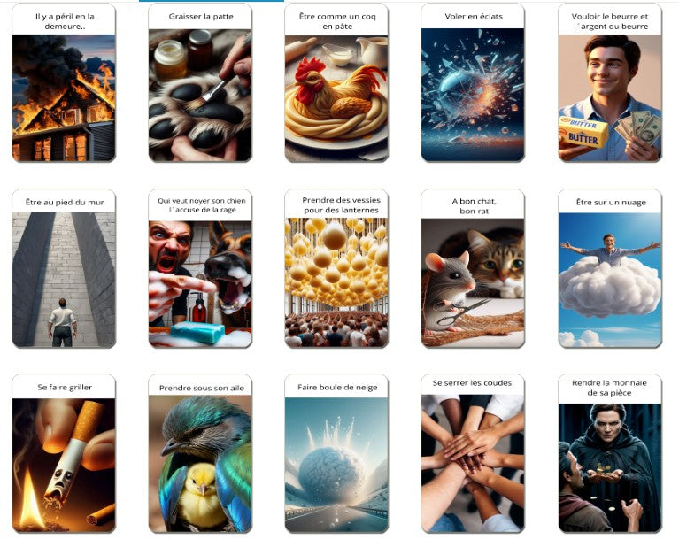 Oracle des expressions -33 cartes extension numéro 2