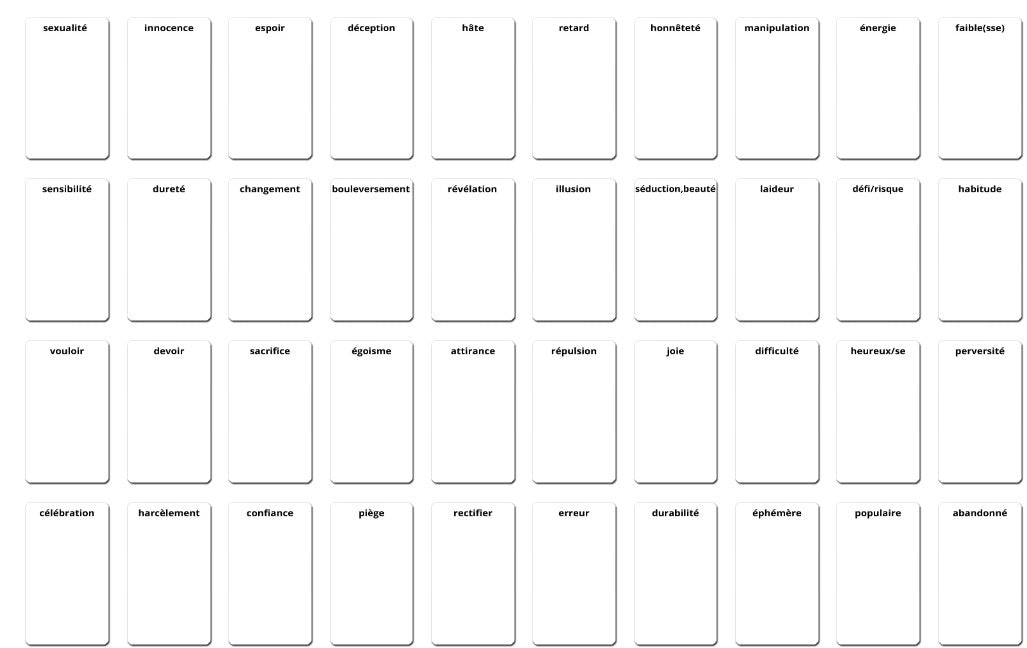 L´oracle m´a dit avec les mots
