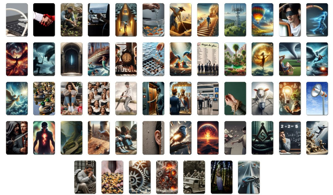 Extension 4 de l´oracle de Madi- Sirènes- 55 cartes