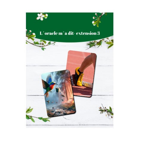 Extension 3  de l´oracle de Madi-   Colibri - 55 cartes